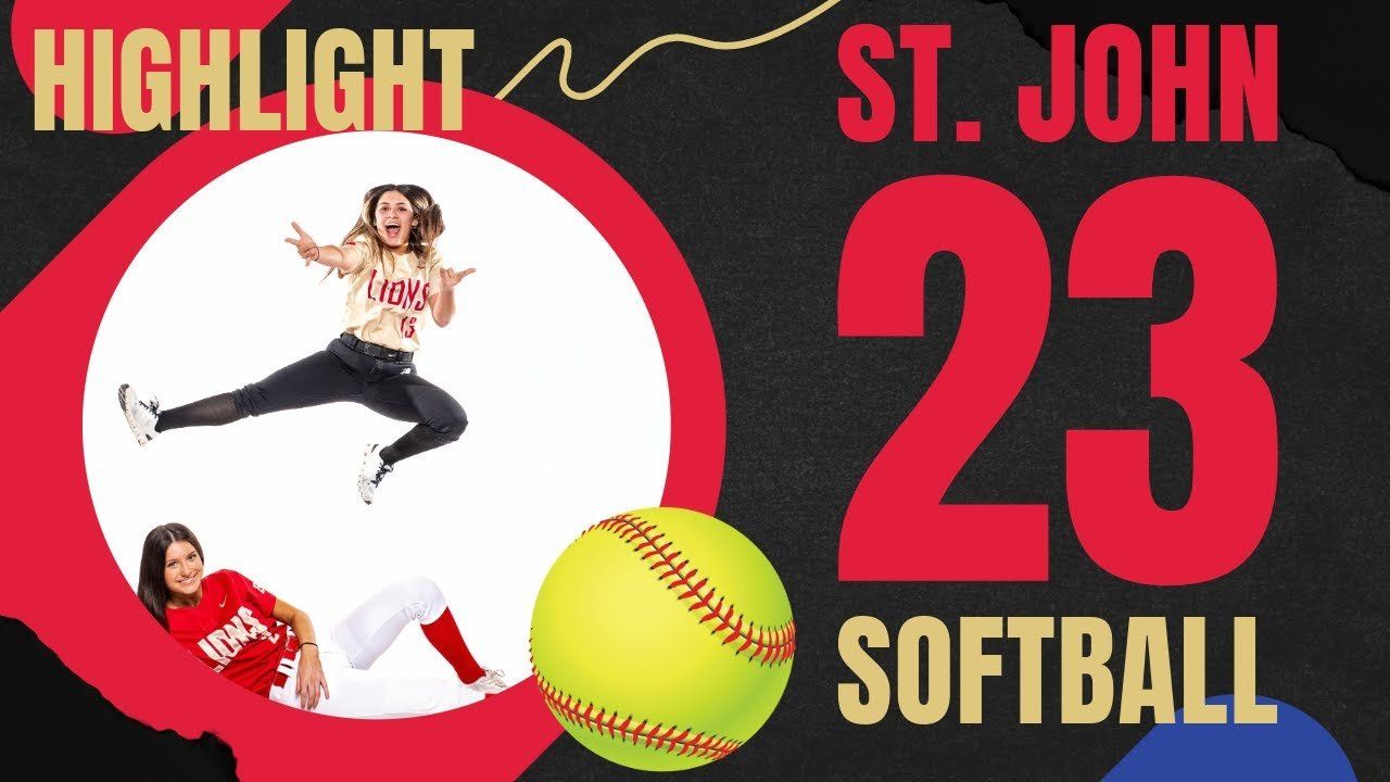 HIGHLIGHT: St. John XXIII Softball Game Highlights