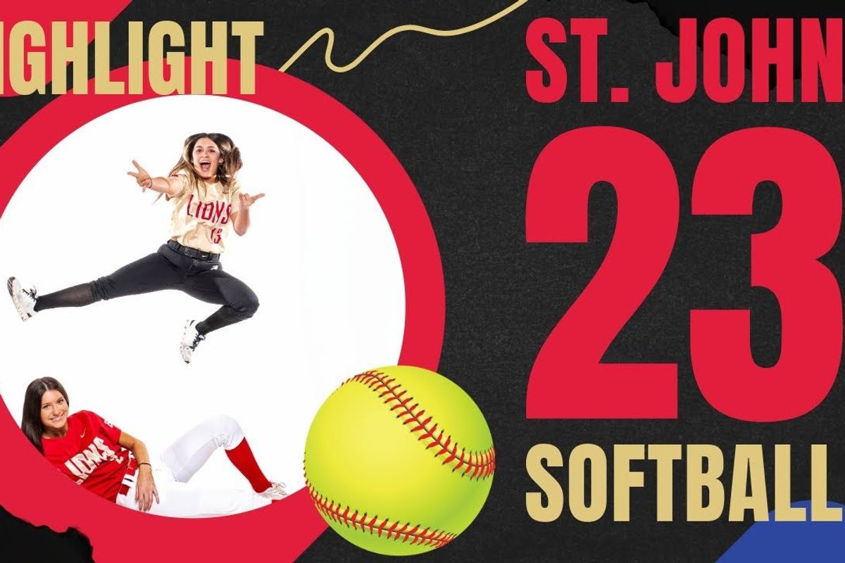 HIGHLIGHT: St. John XXIII Softball Game Highlights