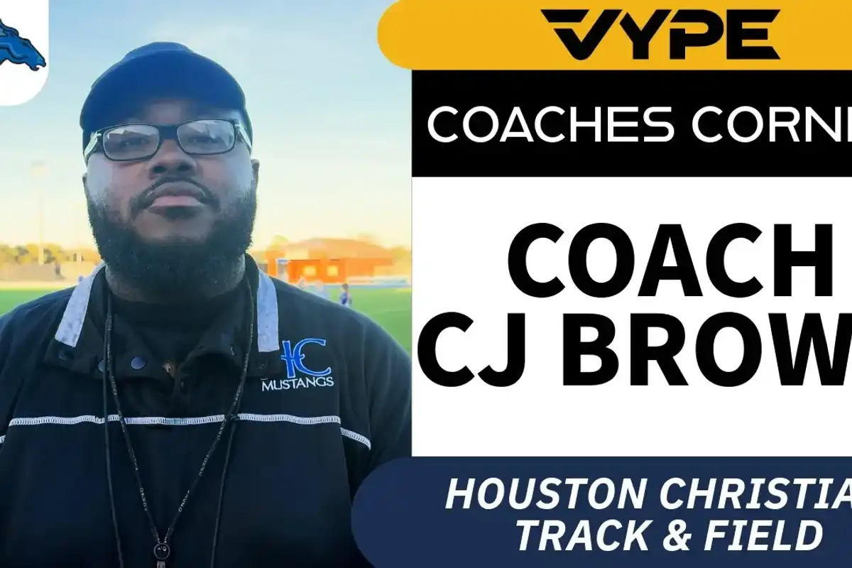 VYPE COACHES CORNER: Houston Christian Track & Field Coach CJ Brown