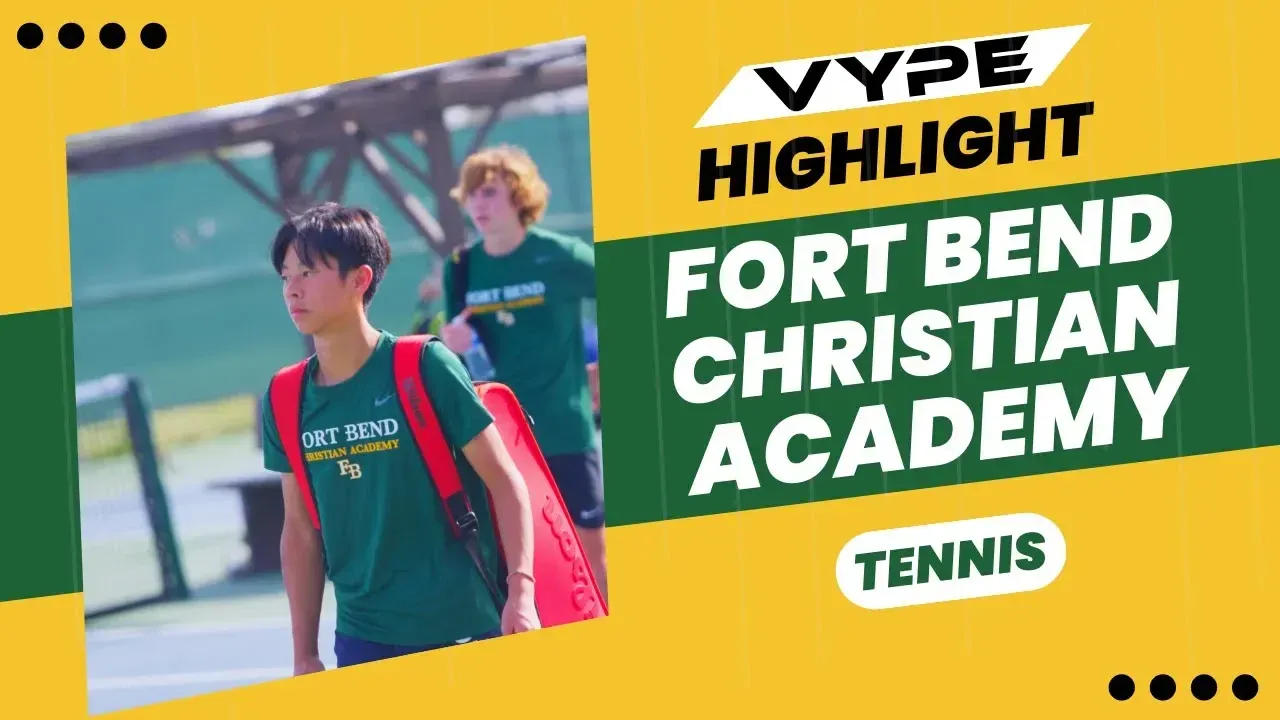 HIGHLIGHT: Fort Bend Christian Academy Tennis Match Highlights