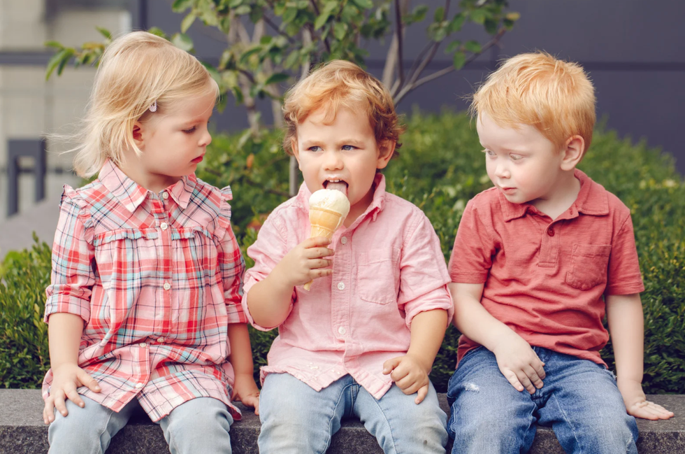 children, parenting hacks, ice cream, jealousy, parenting advice, parenting tips