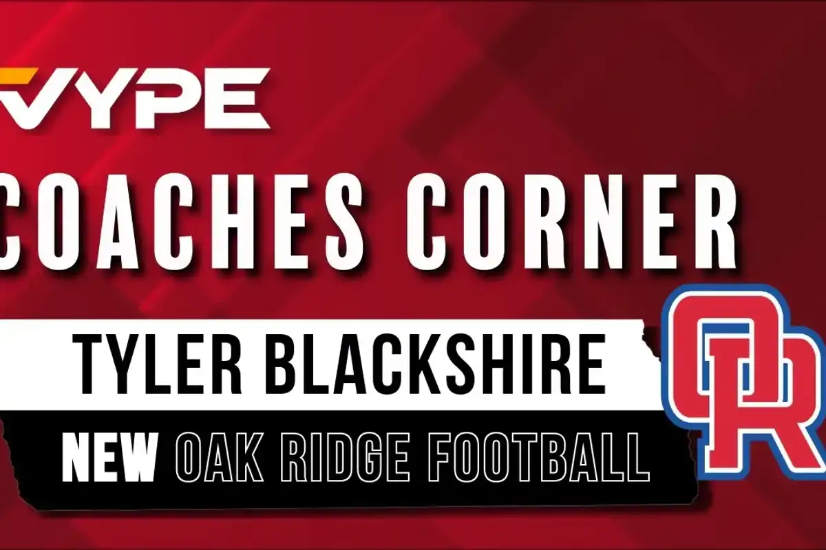 VYPE COACHES CORNER: Oak Ridge NEW Football Head Coach Tyler Blackshire