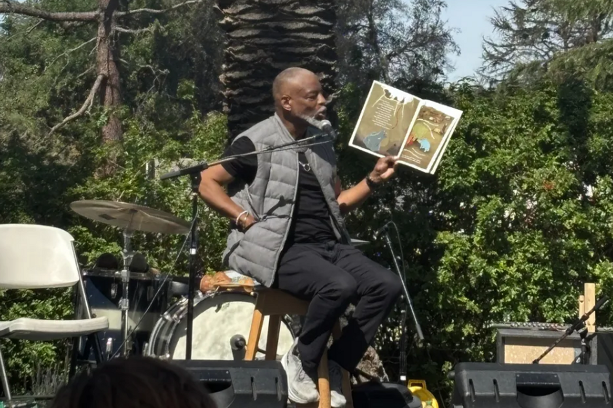 LeVar Burton, event, library, altadena library, recovery, literacy