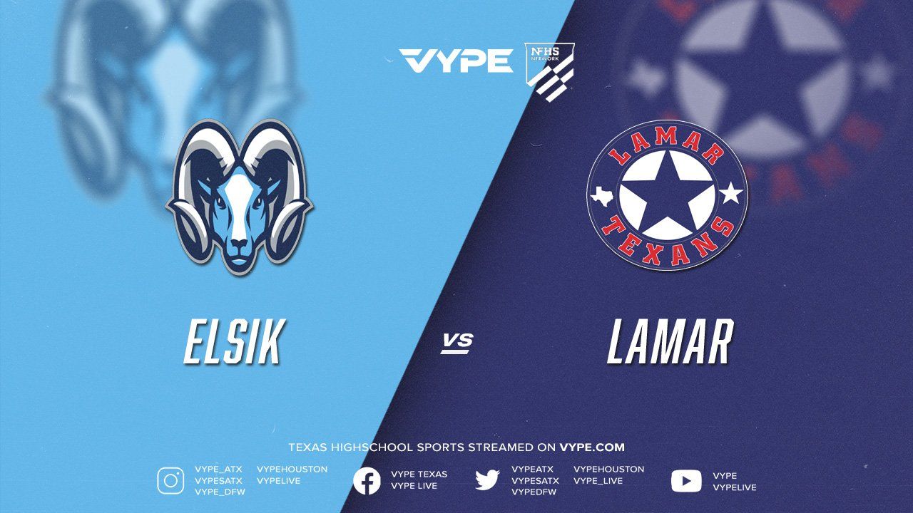 7PM | NFHS - 6A D1 Boys Soccer Area: Elsik vs. Houston Lamar