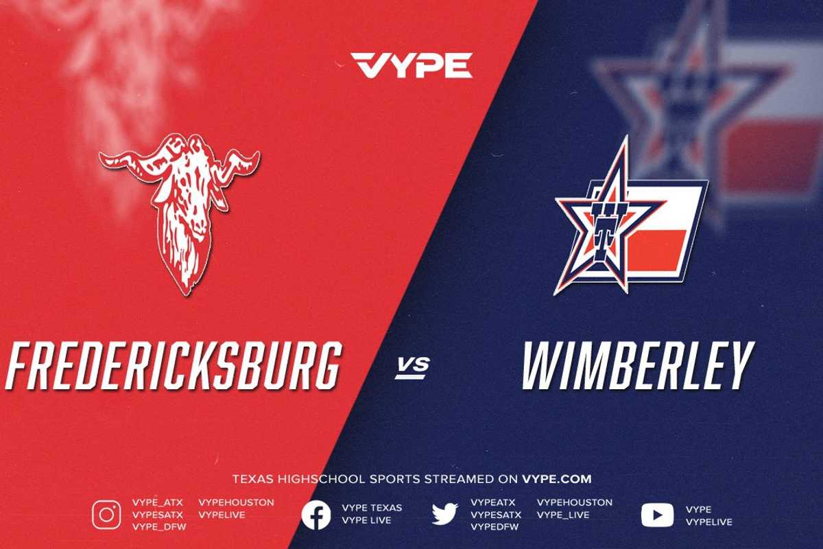 7PM - Baseball: Fredericksburg vs. Wimberley