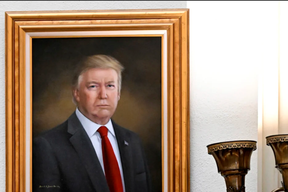 Trump Demands Removal Of Unflattering Portrait In Colorado Capitol