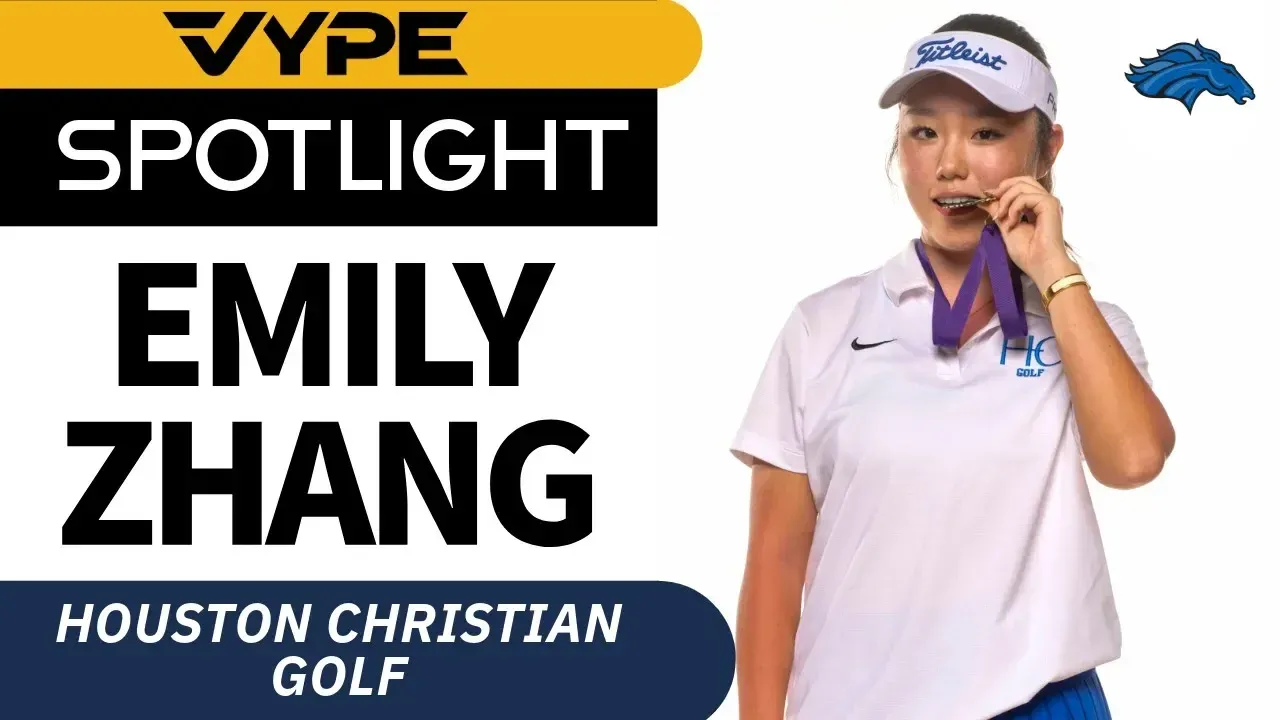 VYPE SPOTLIGHT: Houston Christian Golfer Emily Zhang