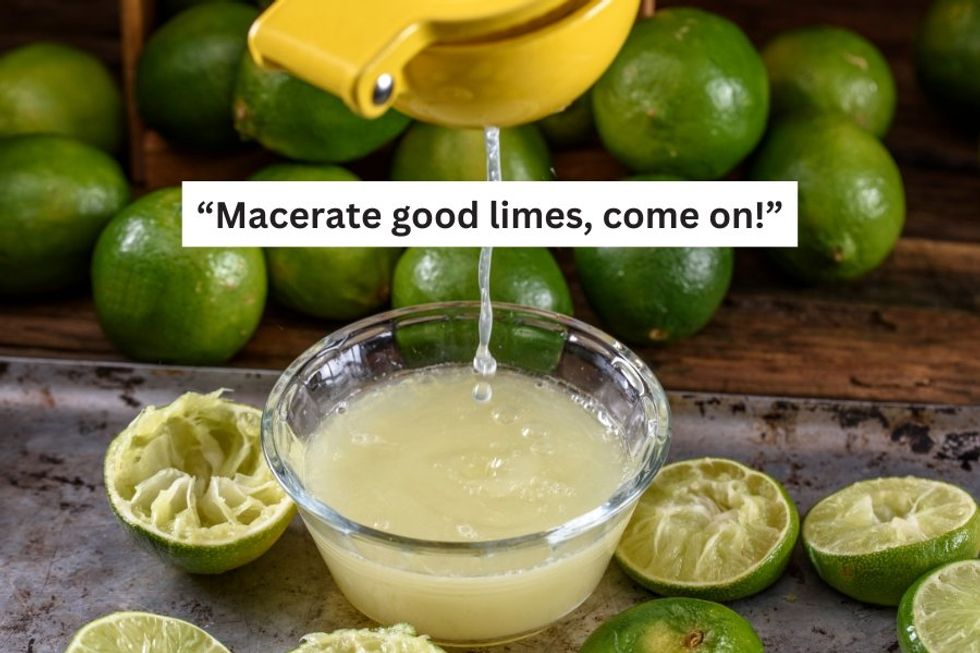 squeezing limes, mojitos, drinks, making drinks, fun songs, singing