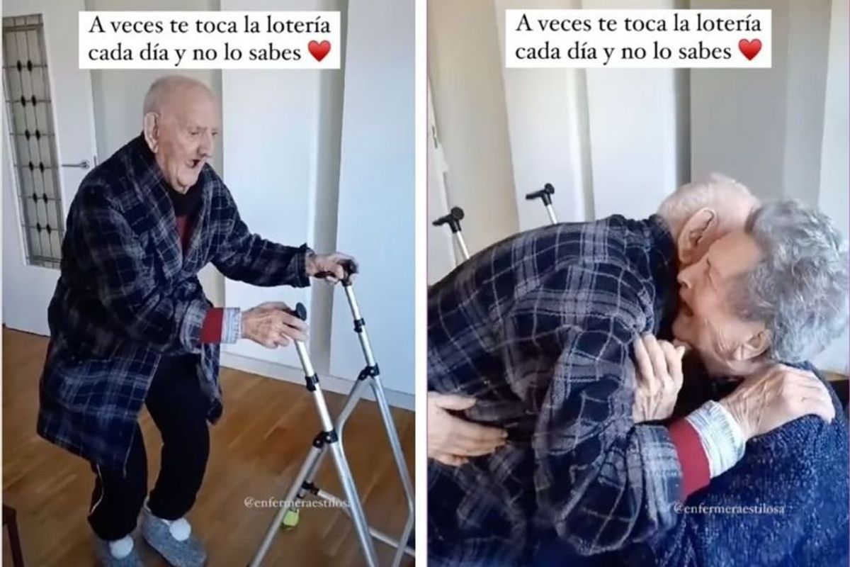 reunion, love, centenarian, love story, long marriage