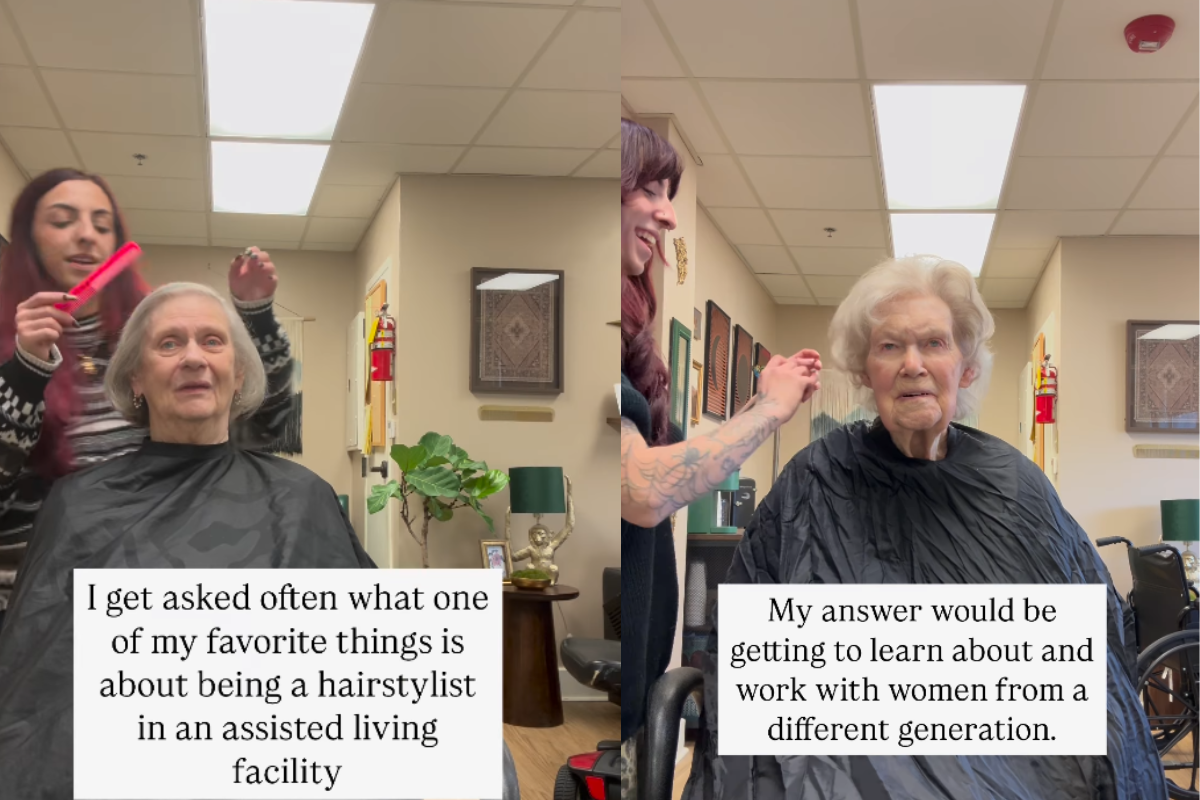 assisted living, hair, hairstylist, salon, assisted living home