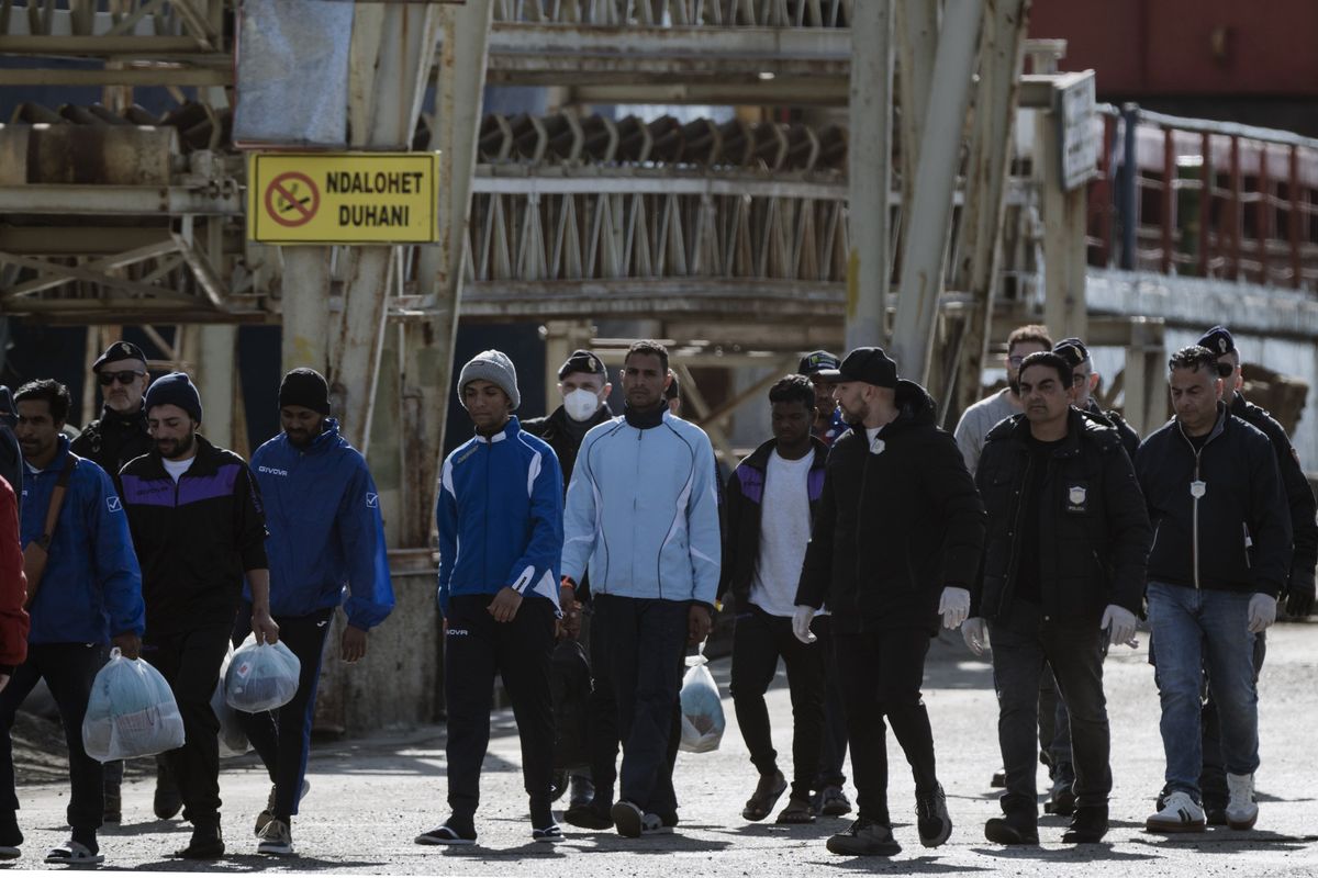 In Albania i clandestini da rimpatriare