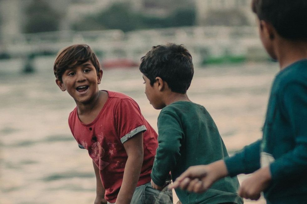 Boys playing, boys, children, unsupervised kids, parenting, modern parenting 