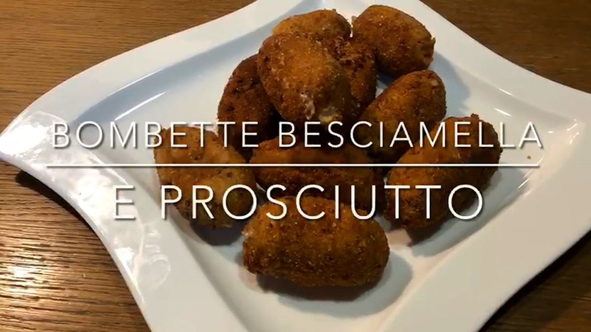 Cuciniamo insieme: bombette besciamella e prosciutto