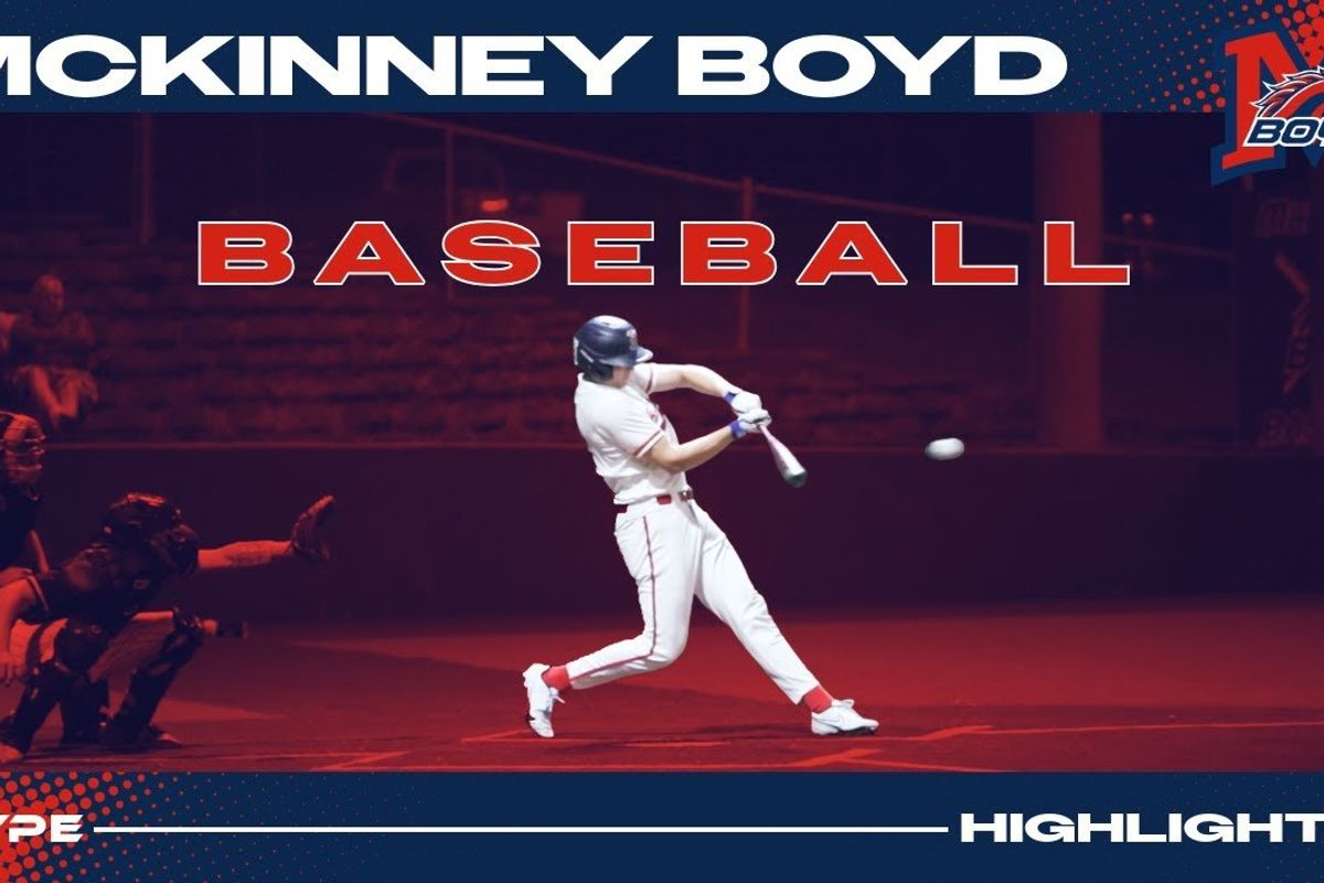 HIGHLIGHT: McKinney Boyd Baseball Game Highlights