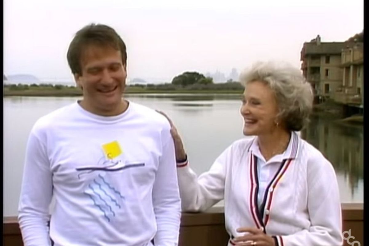 Robin Williams; Laurie Williams; Robin Williams mom; humor;