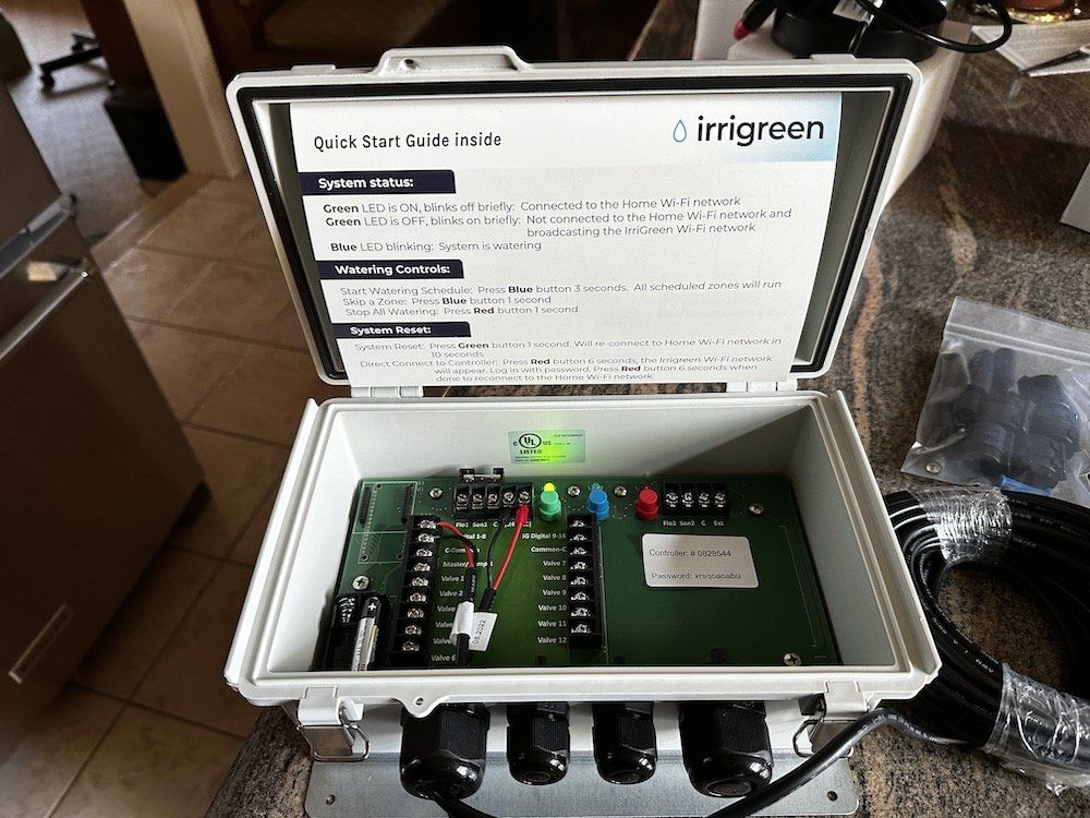 Irrigreen Intelligenter Sprinkler – Wassersparendes DIY-System Für Den Rasen, Inkl. Aller Teile