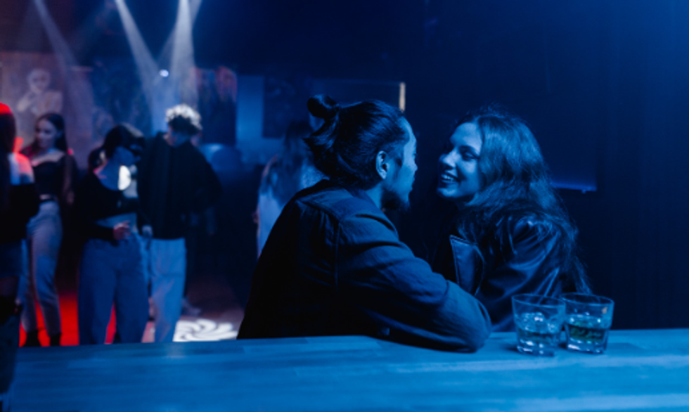 conversation, night out, club, restaurant, science