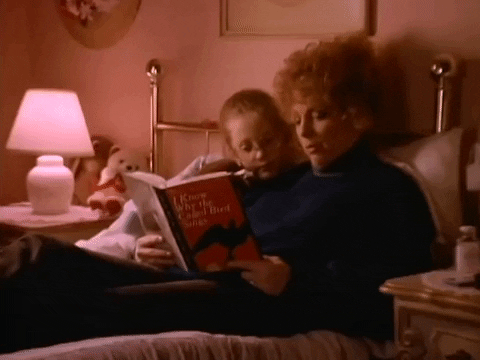 mom reading to kid, reading, bedtime, parents, teaching