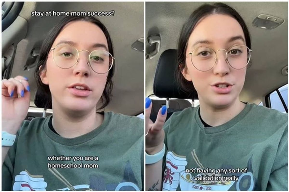 stay at home moms, sahm moms, mom tiktok
