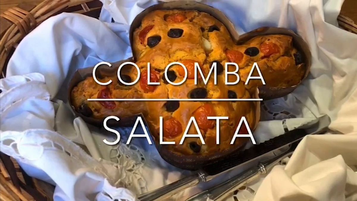 Cuciniamo insieme: la colomba salata