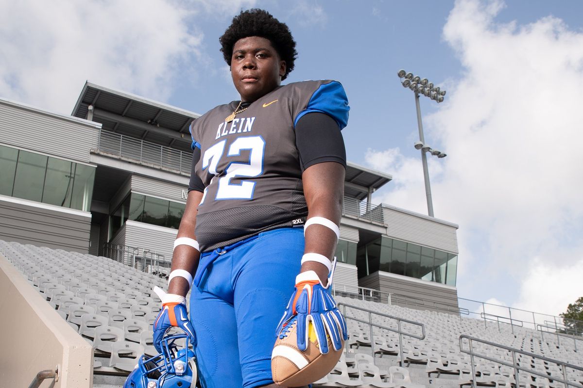 BIG MAN ON CAMPUS: Klein's Nicolas Robertson is having a month