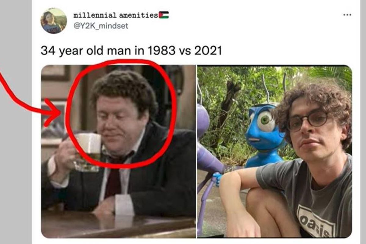 vsauce, people look older, michael stevens, 30 then vs now, aging,