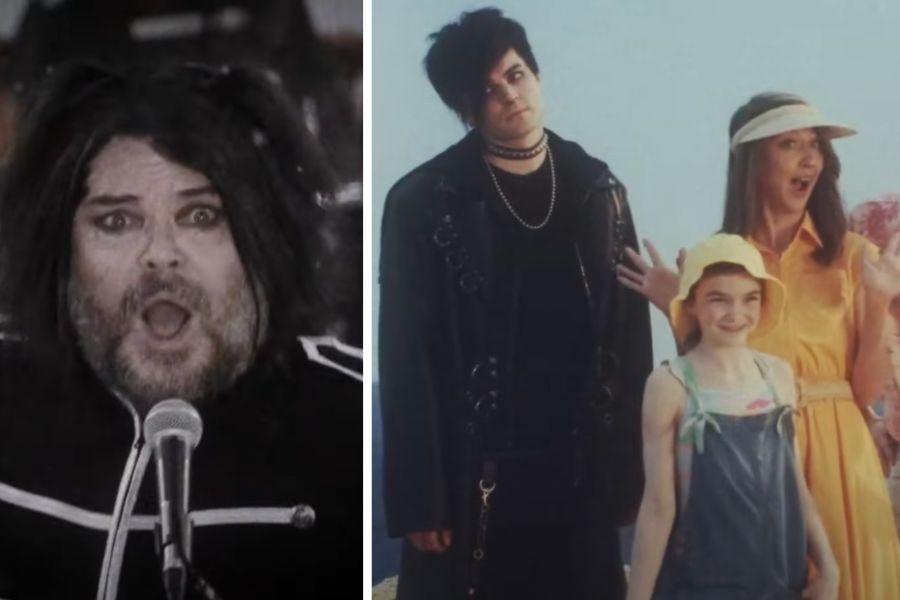 goth kid on vacation, jack black, jack black snl, jack black mcr, mcr, my chemical romance, my chemical romance tour