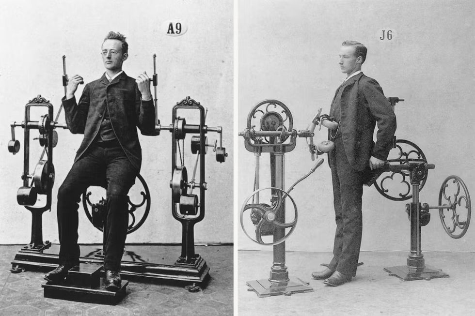 What the 'gym bros' of the 19th century used as workout equipment was wild