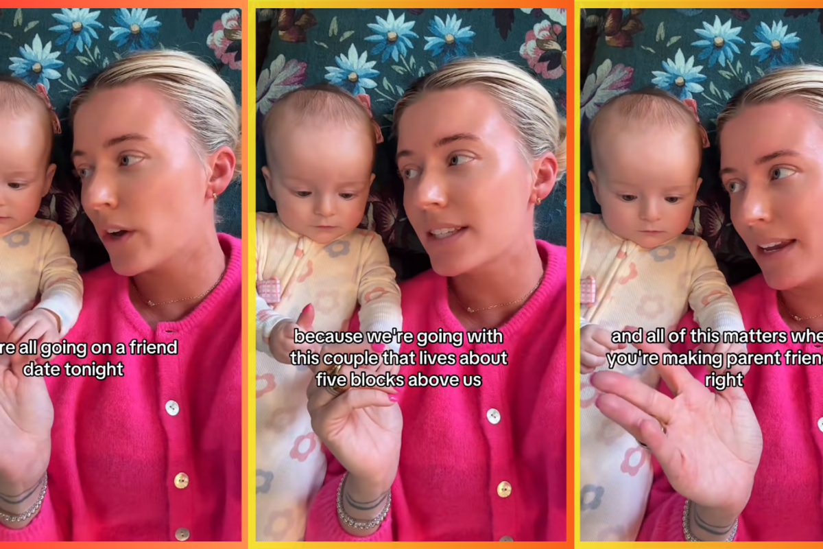 three images, woman, newborn baby, baby girl, women, parenting