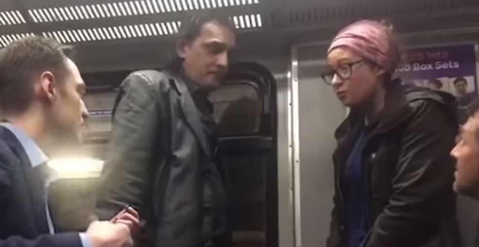 immigrants, metro, racism, uk immigrants, fight on metro, drinking on metro, fight on subway