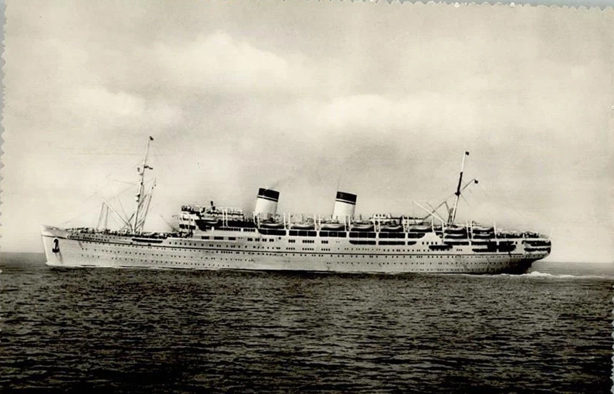 «Conte Biancamano»: il transatlantico italiano tra l’Art déco e lo sbarco in Normandia