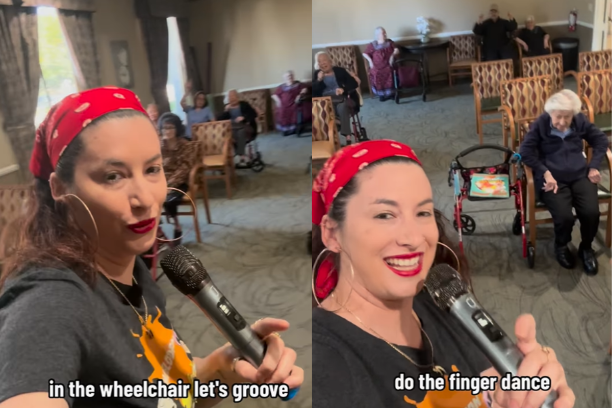 comedian, nursing home, rap, dance, sing