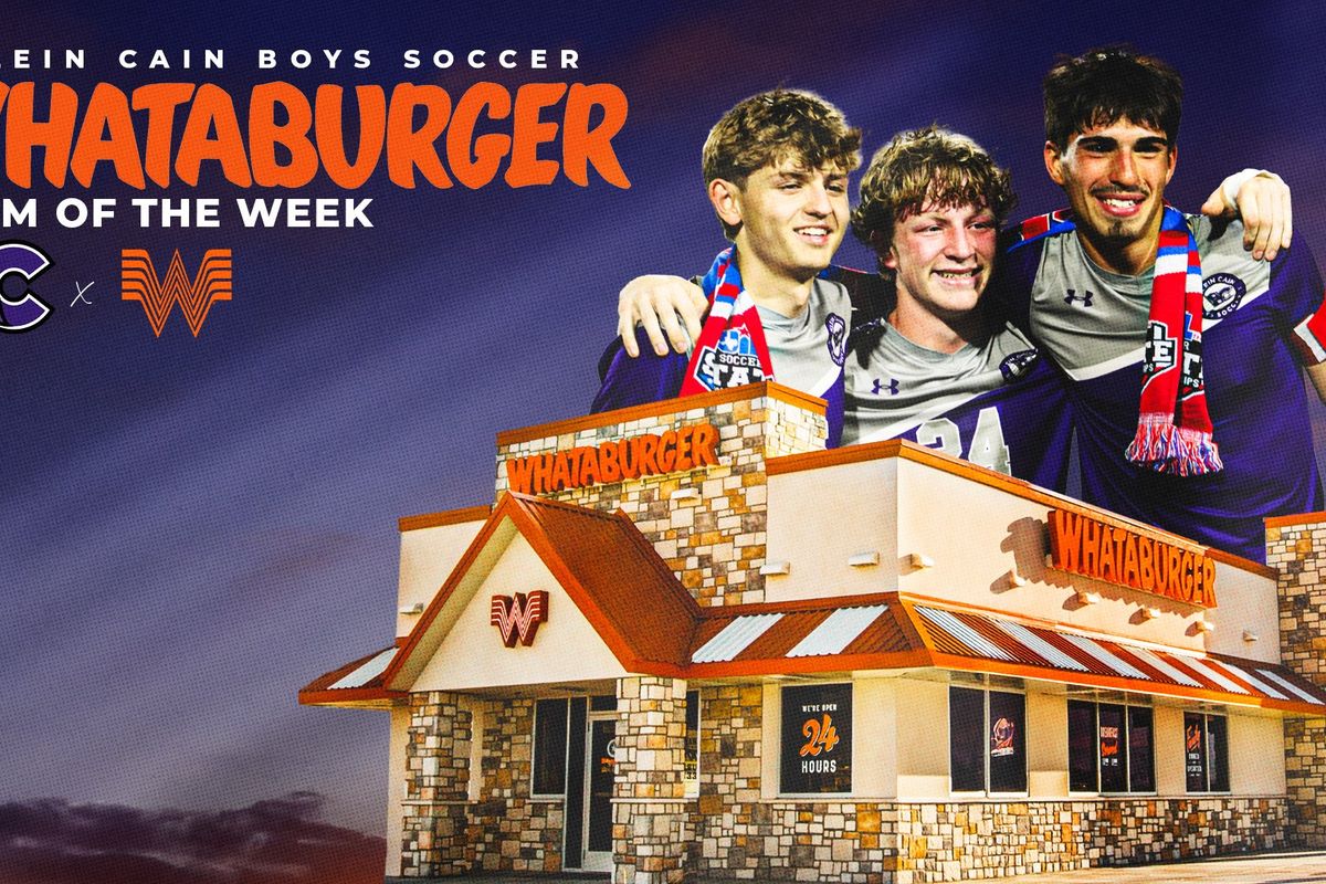 Whataburger Team of the Week: Klein Cain Soccer captures school's first-ever UIL Championship
