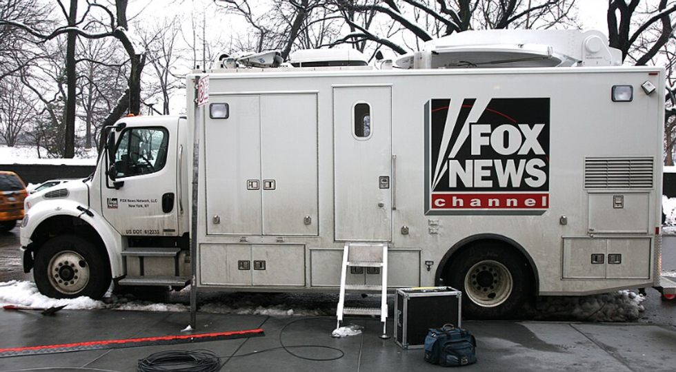 fox news, fox news van, new york city, politics, political coverage