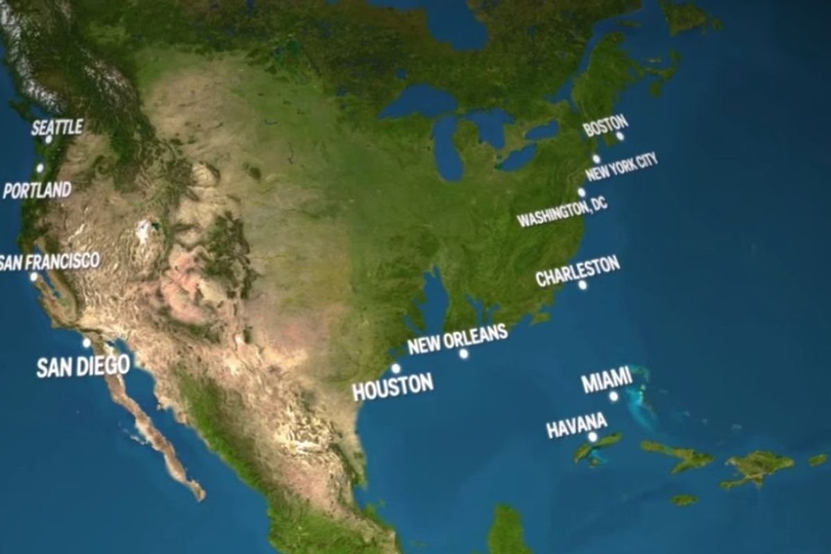 climate change, melted ice caps, land ice