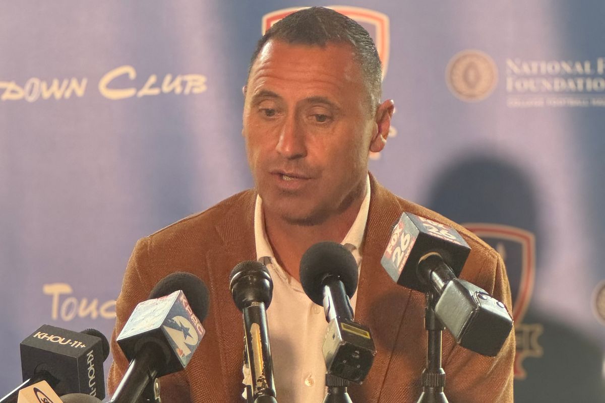 SARK SPEAKS: Texas Longhorn coach talks NFL Draft, state of program