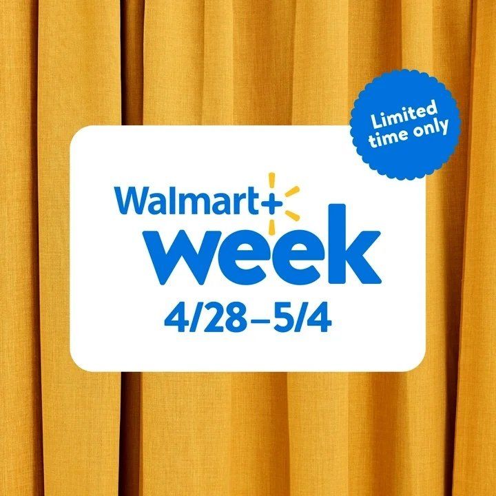 walmart plus week logo