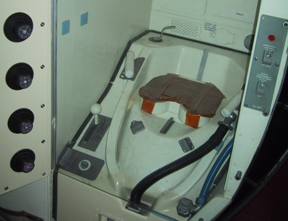 johnson space center, space toilet, bathroom space shuttle, houston texas, space, engineering, 
