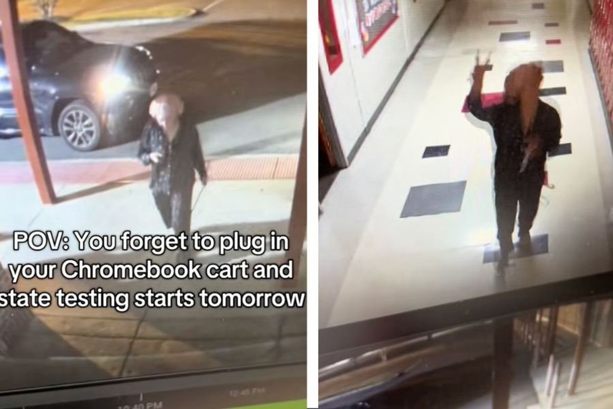 teachers, teacher of tiktok, test day, test anxiety, state testing, prepping for test, funny teachers, state exam, chromebook