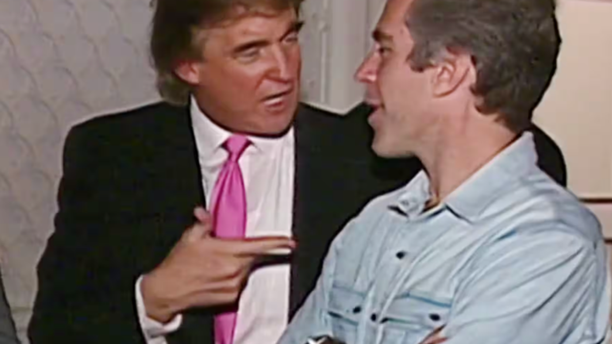 Donald Trump and Jeffrey Epstein
