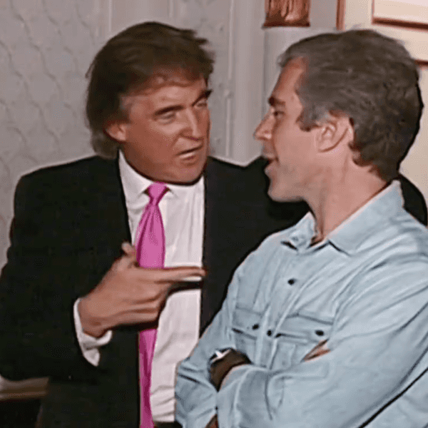 Donald Trump and Jeffrey Epstein