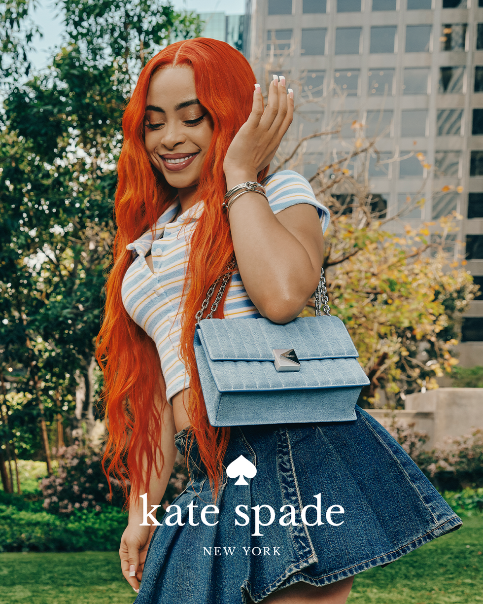 Kate Spade Deco bag featured in the campaign