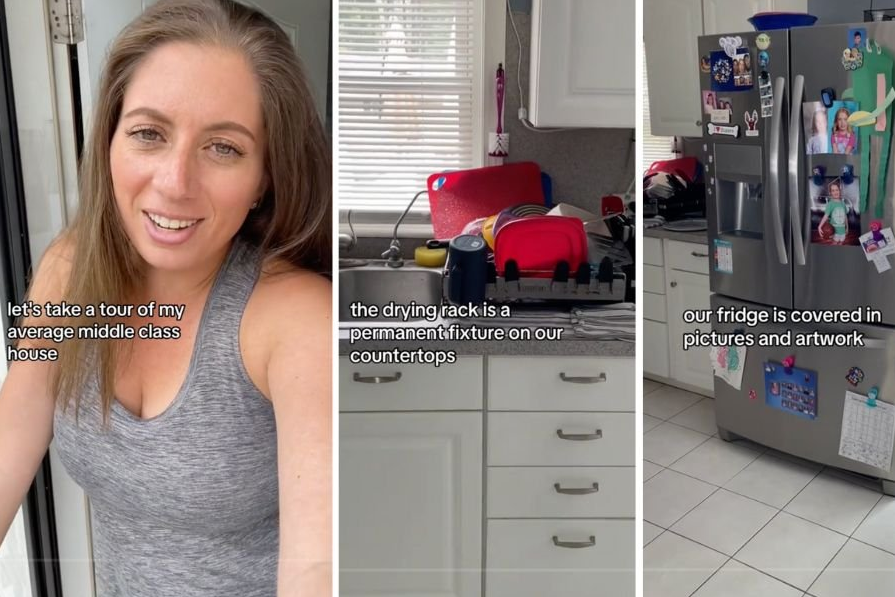 middle class, average home, messy home, tiktok, steph murphy, kitchens, home decor