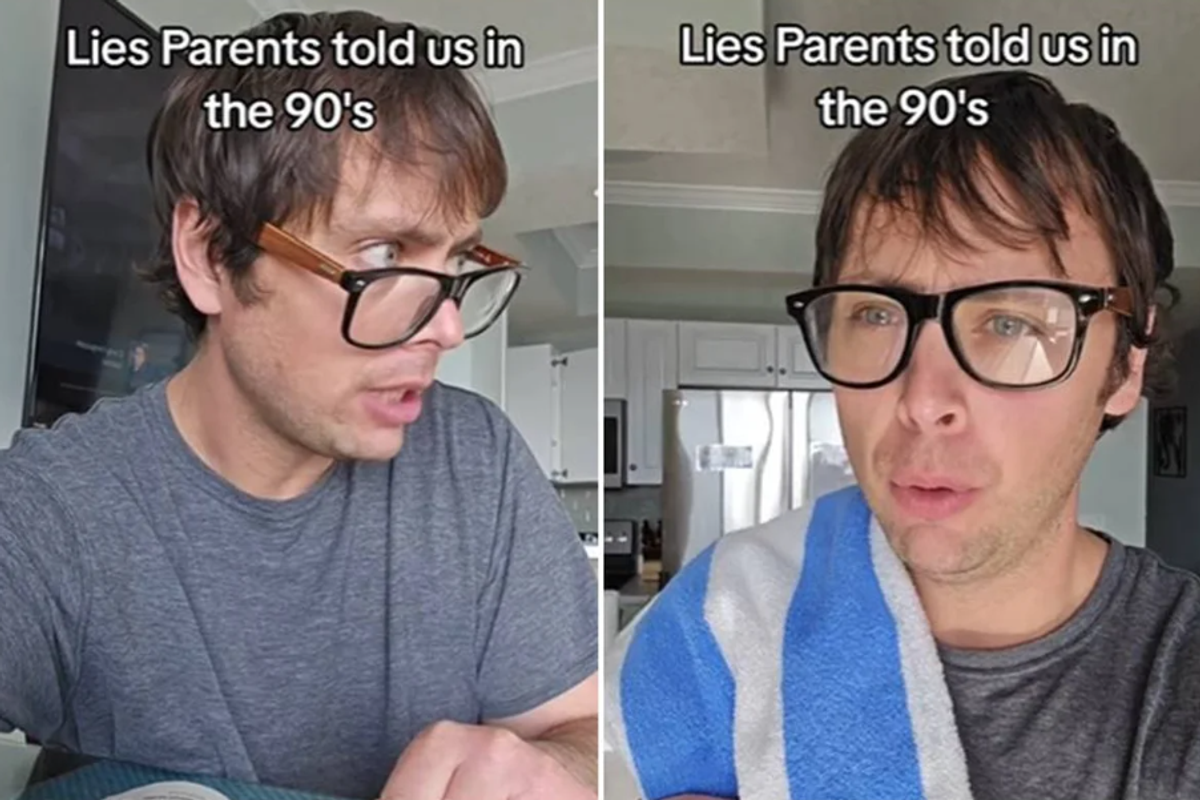 1990s kids, 1990s parents, lies, '90s nostalgia, old wives tale, '90s kid