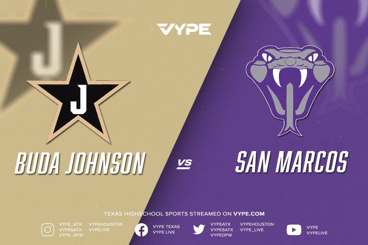 7PM - Baseball: Buda Johnson vs. San Marcos