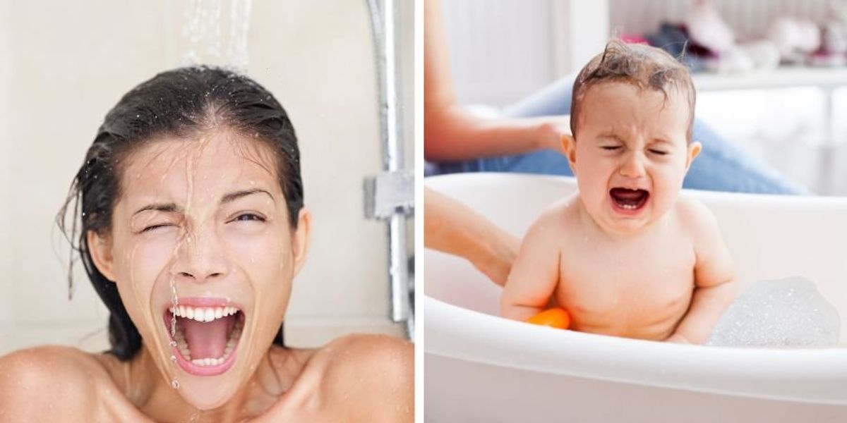 Frustrated mom puts baby shampoo in her own eyes to test which are truly 'tear free'