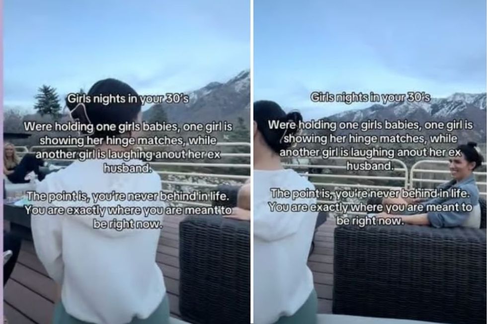 People are finding healing from woman's sweet 'welcome to girls night in your 30s' video