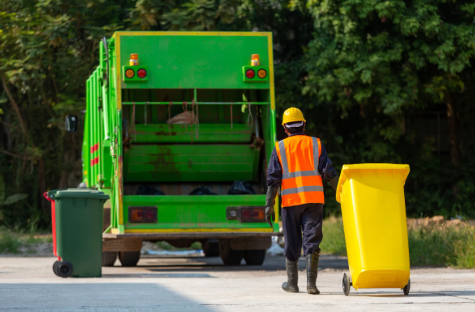 Touching video shows a young boy saying goodbye to the garbage man he's greeted for 4 years
