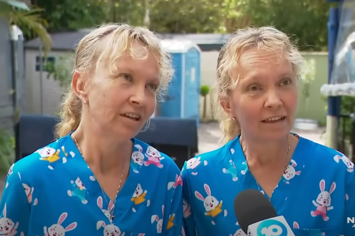 twins, identical twins, australia, viral, secret language, cryptophasia, sisters
