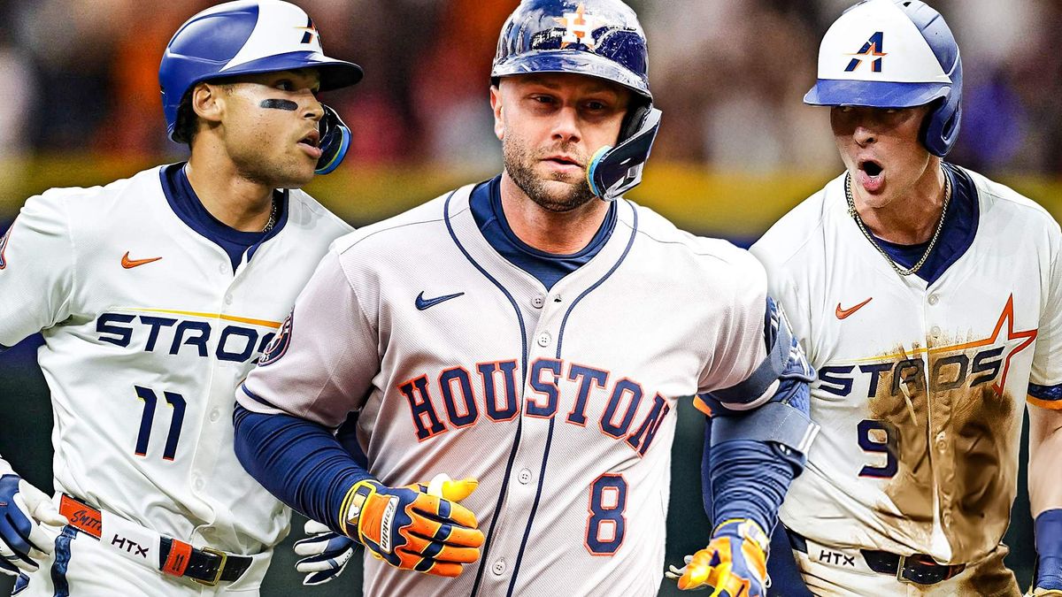 Astros slugger exits game after being hit by 96 mph pitch
